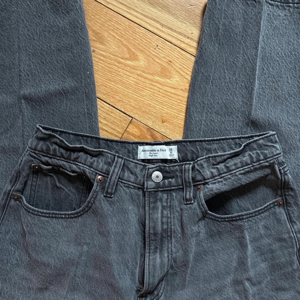 Abercrombie & Fitch Grey Jeans